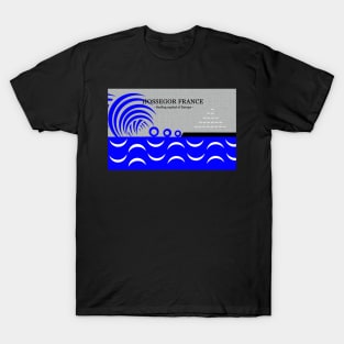 Hossegor France surfing capital of Europe T-Shirt